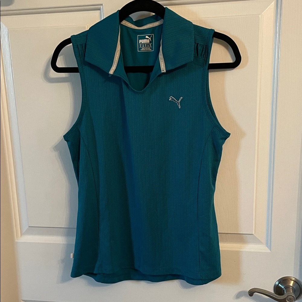 PUMA Women's Turquoise Tank Top